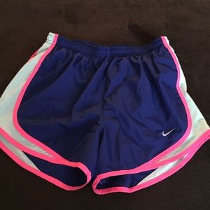 Blue & Pink Nike Dri-Fit Shorts
